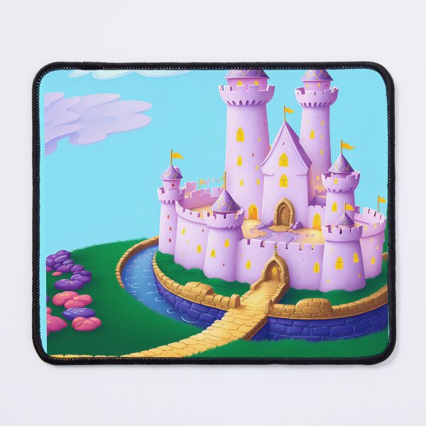 Item preview, Pink Fairy Castle w/ Moat 12 designed and sold by RADRussell.
