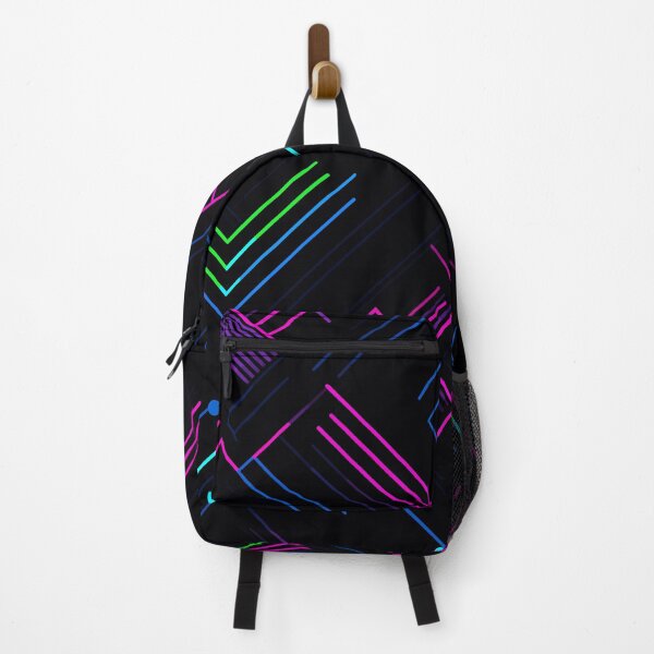 Item preview, Geometric neon lights pattern designed and sold by enipra.
