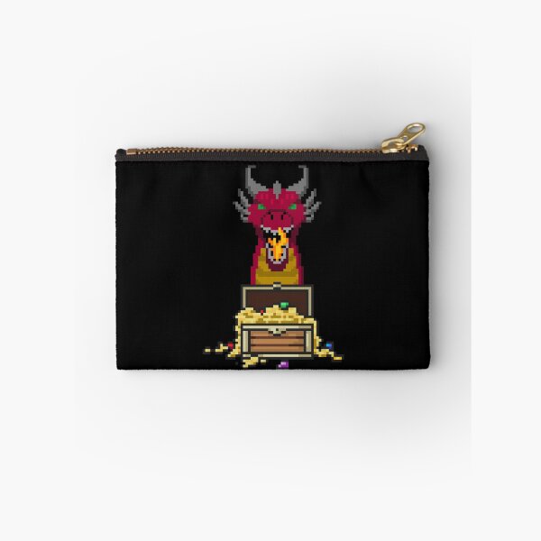 Item preview, Dragon treasure chest PixelArt Design designed and sold by ManicDesignz.