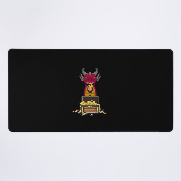 Item preview, Dragon treasure chest PixelArt Design designed and sold by ManicDesignz.