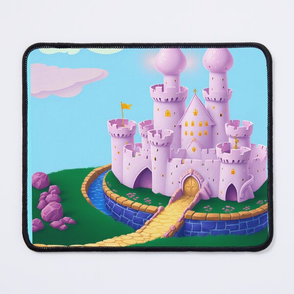 Item preview, Pink Fairy Castle w/ Moat 13 designed and sold by RADRussell.