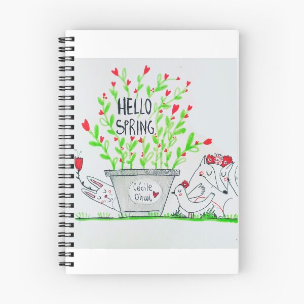 Item preview, Hello Spring! designed and sold by CecileOhwl.