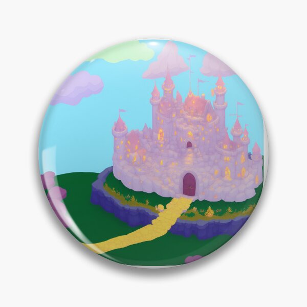 Item preview, Pink Fairy Castle w/ Moat 14 designed and sold by RADRussell.