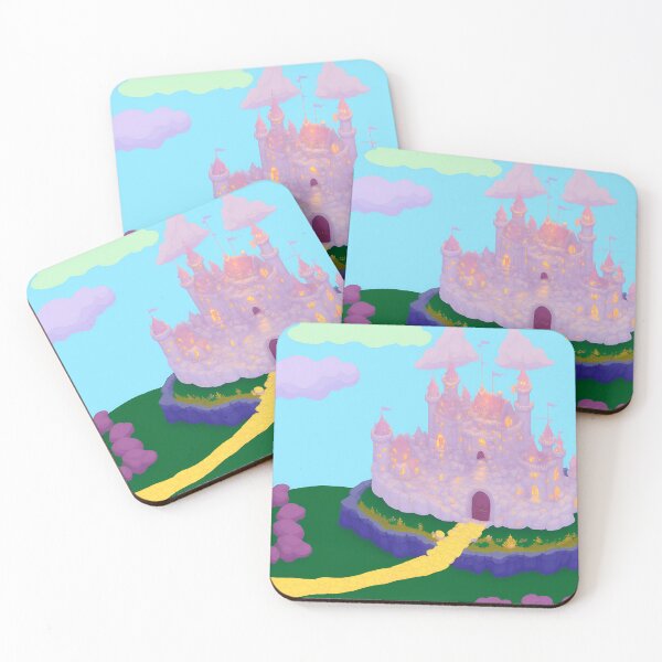 Item preview, Pink Fairy Castle w/ Moat 14 designed and sold by RADRussell.