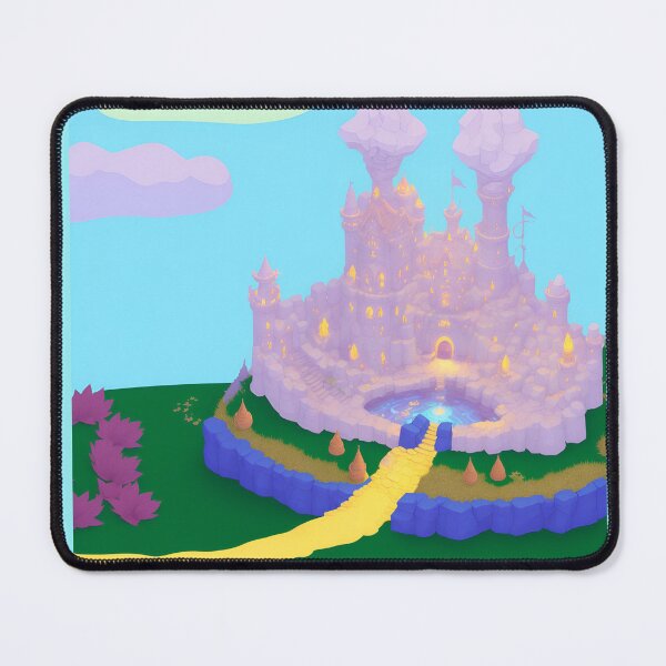 Item preview, Pink Fairy Castle w/ Moat 15 designed and sold by RADRussell.