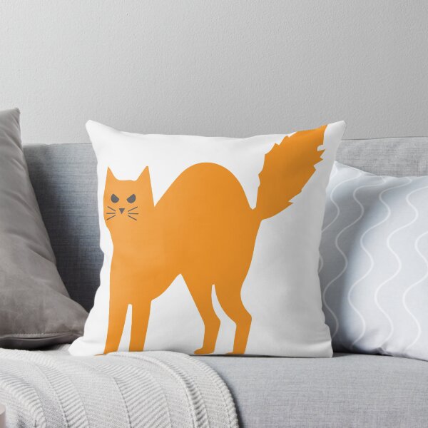 Artikelvorschau, gelber Illustrator der verärgerten Katze entworfen und verkauft von TshirtLight.