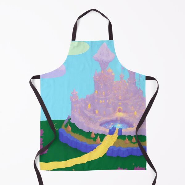 Item preview, Pink Fairy Castle w/ Moat 15 designed and sold by RADRussell.