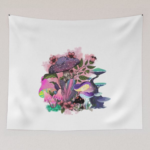 Item preview, Wild psychedelic mushrooms, Magic Mushrooms, Cartoon Mushrooms designed and sold by Nanba3.