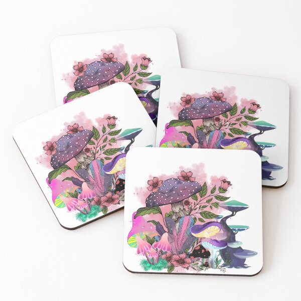 Item preview, Wild psychedelic mushrooms, Magic Mushrooms, Cartoon Mushrooms designed and sold by Nanba3.