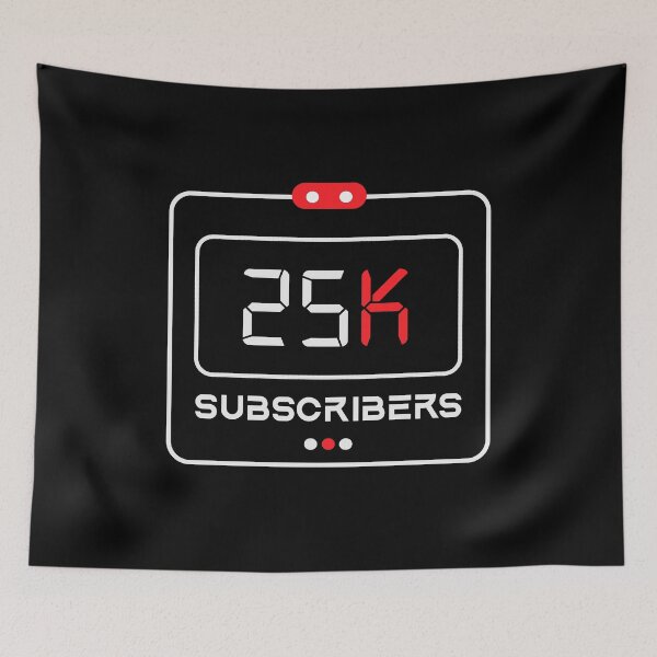 Item preview, 25k Subscribers designed and sold by Limerich.