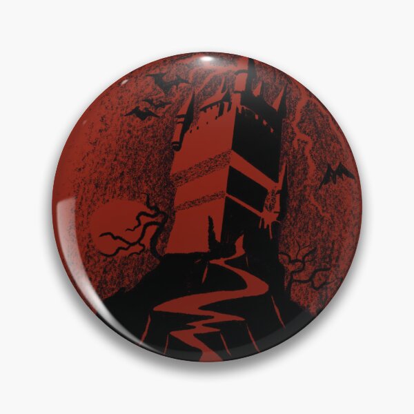 Item preview, Gothic Spooky Castle Tattoo Style  designed and sold by Steelmaiden.