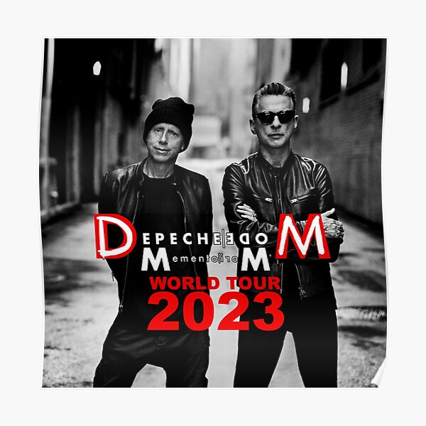 Depeche Mode June 14 2023 Milan, IT Poster, Custom prints store