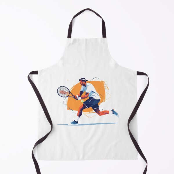 Item preview, Tennis Athlete Hitting the Ball designed and sold by lessyun.