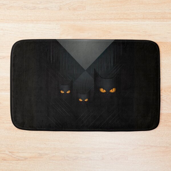 Item preview, Black Cats in Adverse Weather designed and sold by Kingkachurro.