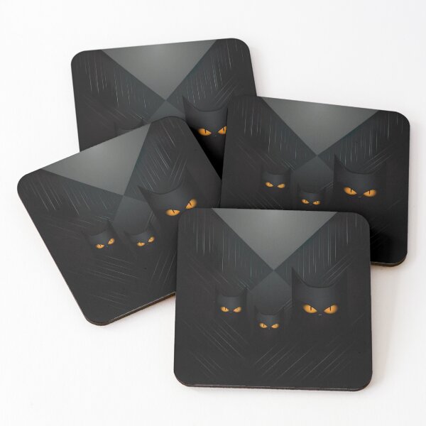 Item preview, Black Cats in Adverse Weather designed and sold by Kingkachurro.