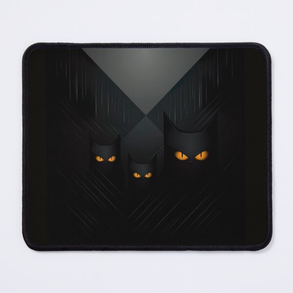 Item preview, Black Cats in Adverse Weather designed and sold by Kingkachurro.