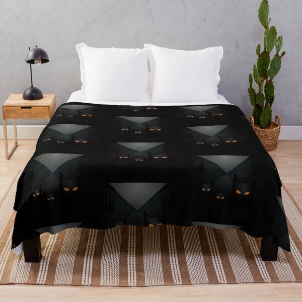 Item preview, Black Cats in Adverse Weather designed and sold by Kingkachurro.