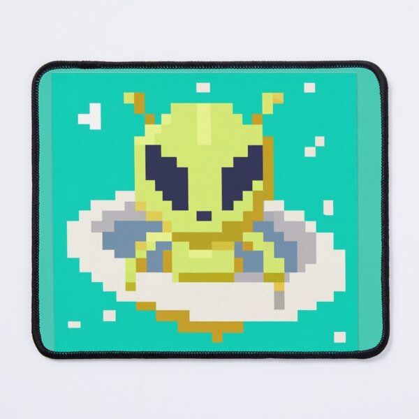 Item preview, Cute alien in ufo designed and sold by Vickut.
