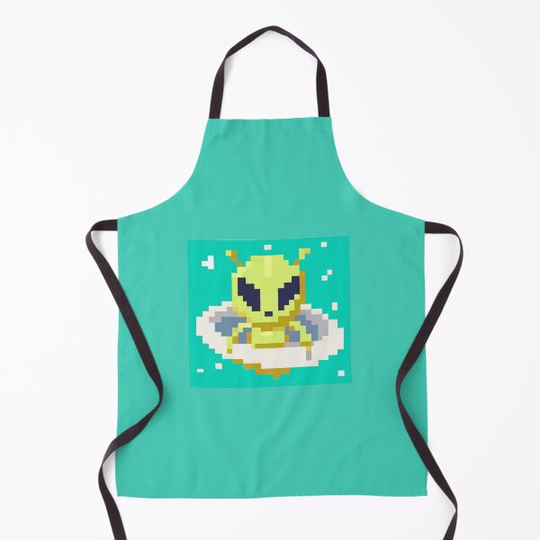 Item preview, Cute alien in ufo designed and sold by Vickut.