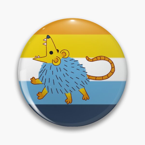 Item preview, AroAce Possum designed and sold by Zac Stigdon.