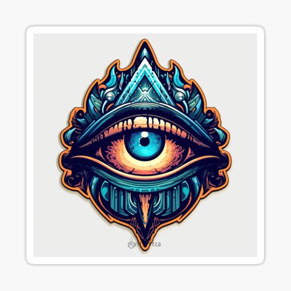 Ward off the Evil Eye Sticker