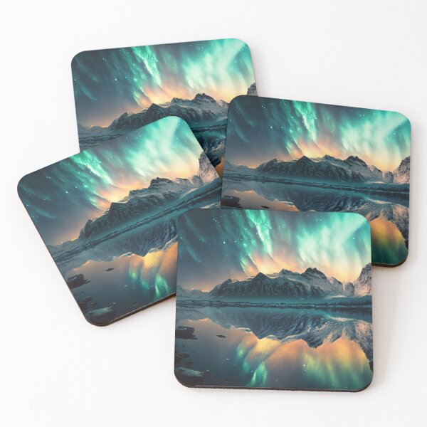 Item preview, Aurora Borealis Green designed and sold by ParadiseSlice.
