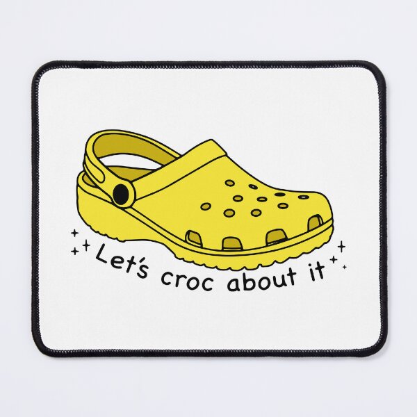 Item preview, let's croc about it - yellow designed and sold by maura41.