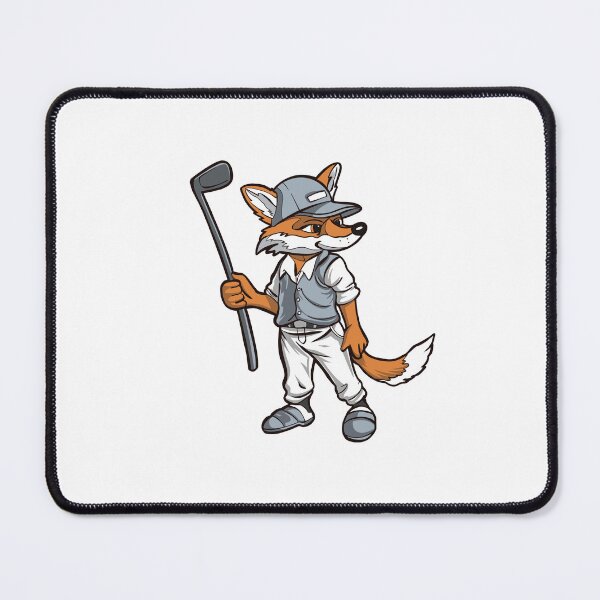 Item preview, sport funny animal fox  playing golf designed and sold by StairheadStore.