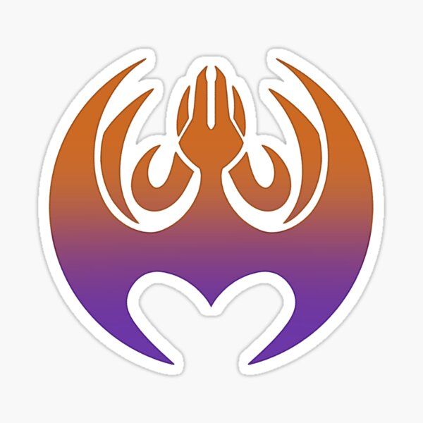 Vista previa del artículo con la obra «Logotipo degradado de Sabine Wren», diseñado y vendido por starbirdclan.