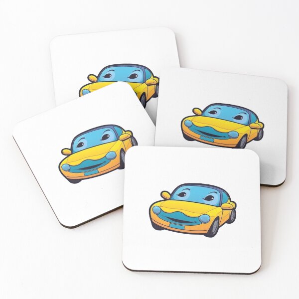 Item preview, Cute cartoon car designed and sold by Stickermagician.