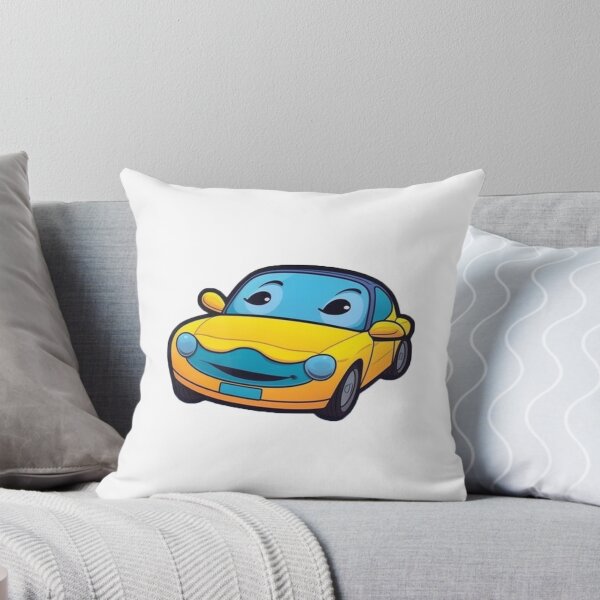 Item preview, Cute cartoon car designed and sold by Stickermagician.