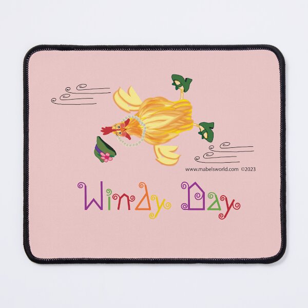 Item preview, Windy Day of Mabel's World designed and sold by ksbkeys.