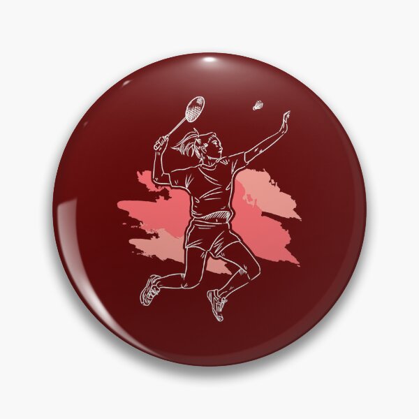 Artikelvorschau, Badminton Girl Smash Federball Sportler Sport entworfen und verkauft von zedeklesser43.