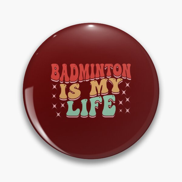 Artikelvorschau, Badminton ist mein Leben Retro Groovy Badminton Shuttlecock Tee 1 entworfen und verkauft von zedeklesser43.