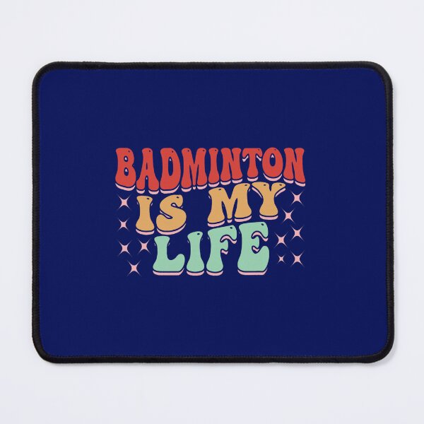 Item preview, Badminton is my Life Retro Groovy Badminton Shuttlecock Tee 1 designed and sold by zedeklesser43.