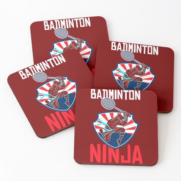 Item preview, Badminton Ninja Shirt Funny Badminton Player Badminton Gift designed and sold by zedeklesser43.