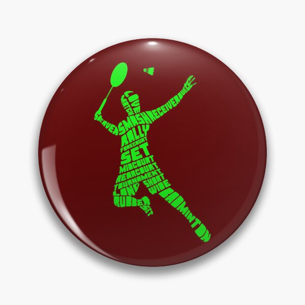 Artikelvorschau, Badminton-Spieler-Typografie-Wortkunst entworfen und verkauft von zedeklesser43.