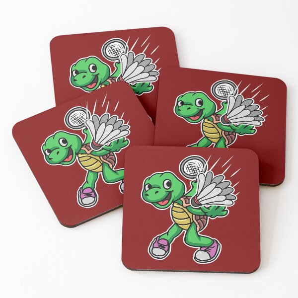 Item preview, Badminton Shuttlecock Boys Girls Turtle Gift designed and sold by zedeklesser43.