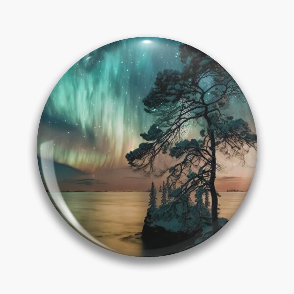 Artikelvorschau, Aurora Borealis Island entworfen und verkauft von ParadiseSlice.