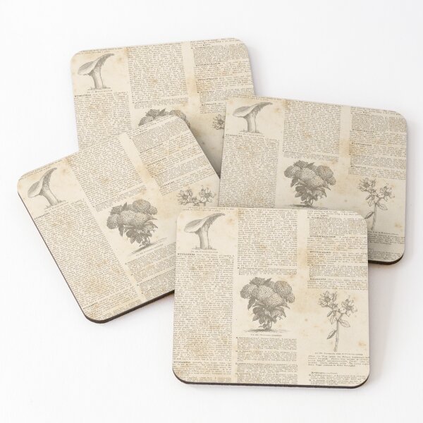 Item preview, Vintage Victorian Naturalist Pattern designed and sold by vintagetimeco.