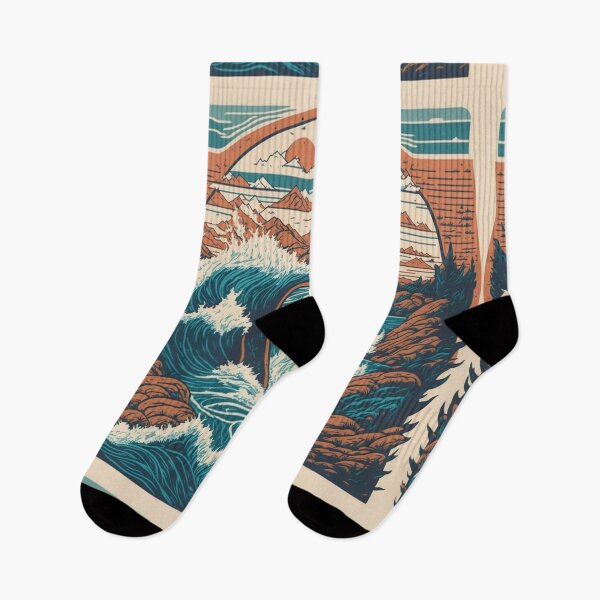 Item preview, Stormy sea illustration design designed and sold by Shenuka93.
