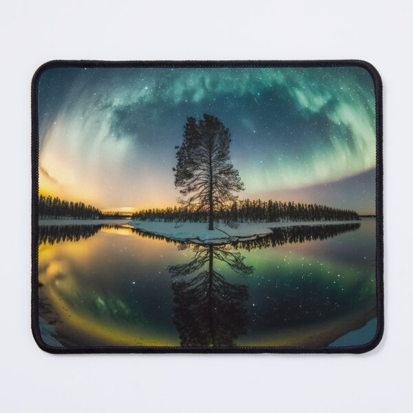 Item preview, Aurora Borealis Green designed and sold by ParadiseSlice.