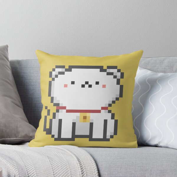 Item preview, Pixel Quiet Scottish Fold White Cat 93 designed and sold by sosorimaru.