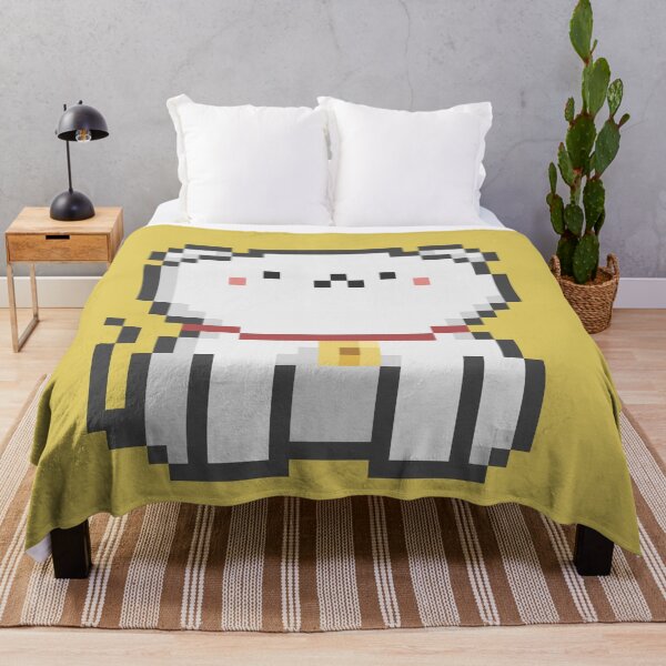 Item preview, Pixel Quiet Scottish Fold White Cat 93 designed and sold by sosorimaru.