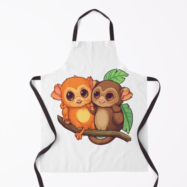 Item preview, Cute cartoon lemur designed and sold by Stickermagician.