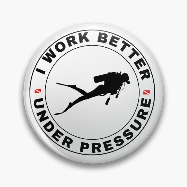 Item preview, I work better under pressure designed and sold by Peycer.
