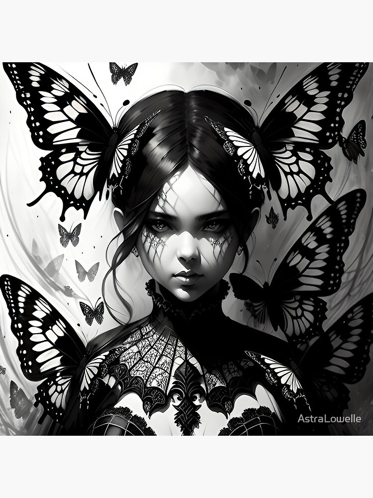 Gothic Butterfly Princess II | Poster