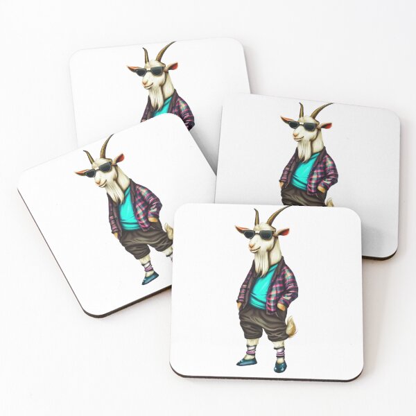 Item preview, Hipster Goat V12 designed and sold by HipsterAnimals.