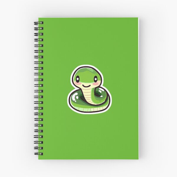 Item preview, Cute Emerald Snake Sitting designed and sold by ItsRiskyy.