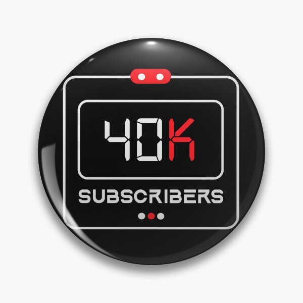 Item preview, 40k Subscribers designed and sold by Limerich.